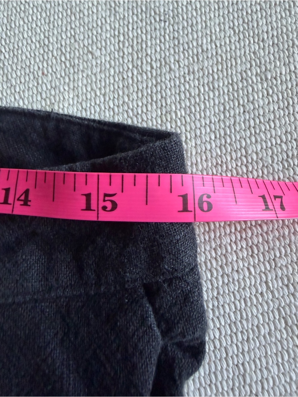 Lioness Oversized, Baggy, Wide Leg Linen Cotton Comfy Nubby Textured Black Pants - Picture 10 of 11
